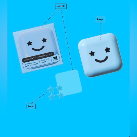 Starface Blue Stars with Compact of Acne Patches - Picture 5 of 12